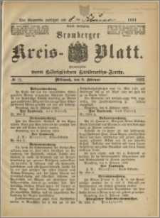 Bromberger Kreis-Blatt, 1893, nr 11