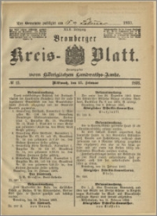 Bromberger Kreis-Blatt, 1893, nr 13