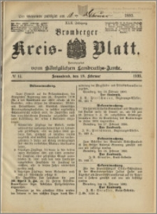 Bromberger Kreis-Blatt, 1893, nr 14