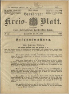 Bromberger Kreis-Blatt, 1893, nr 47