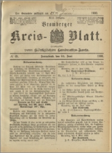 Bromberger Kreis-Blatt, 1893, nr 49