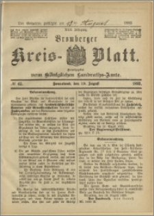 Bromberger Kreis-Blatt, 1893, nr 65