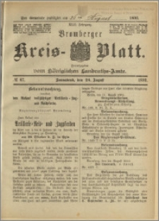 Bromberger Kreis-Blatt, 1893, nr 67