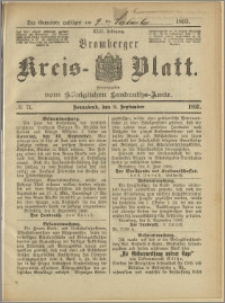Bromberger Kreis-Blatt, 1893, nr 71
