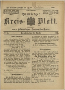 Bromberger Kreis-Blatt, 1893, nr 85