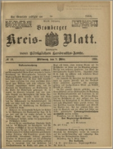Bromberger Kreis-Blatt, 1894, nr 19