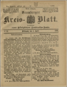 Bromberger Kreis-Blatt, 1894, nr 27