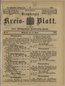 Bromberger Kreis-Blatt, 1894, nr 31