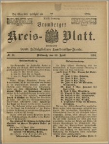 Bromberger Kreis-Blatt, 1894, nr 33