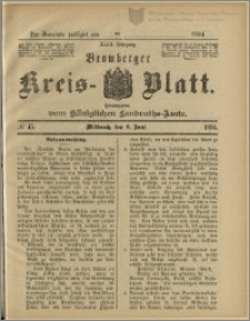 Bromberger Kreis-Blatt, 1894, nr 45