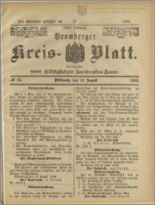 Bromberger Kreis-Blatt, 1894, nr 65