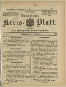 Bromberger Kreis-Blatt, 1894, nr 71