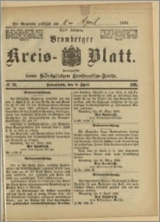 Bromberger Kreis-Blatt, 1895, nr 28
