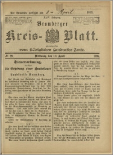 Bromberger Kreis-Blatt, 1895, nr 29