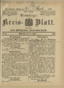 Bromberger Kreis-Blatt, 1895, nr 33