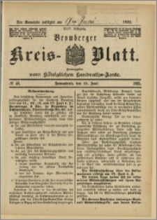 Bromberger Kreis-Blatt, 1895, nr 48