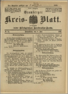 Bromberger Kreis-Blatt, 1895, nr 54