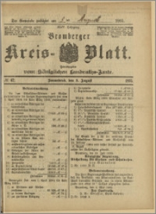 Bromberger Kreis-Blatt, 1895, nr 62