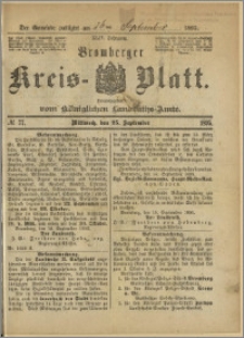 Bromberger Kreis-Blatt, 1895, nr 77