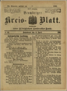 Bromberger Kreis-Blatt, 1896, nr 30