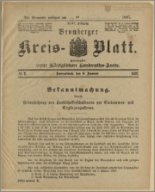 Bromberger Kreis-Blatt, 1897, nr 2