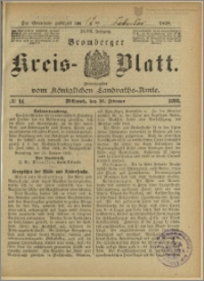Bromberger Kreis-Blatt, 1898, nr 14