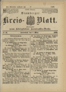 Bromberger Kreis-Blatt, 1898, nr 19