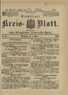 Bromberger Kreis-Blatt, 1898, nr 20