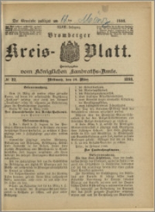Bromberger Kreis-Blatt, 1898, nr 22