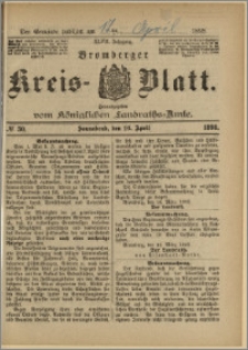 Bromberger Kreis-Blatt, 1898, nr 30