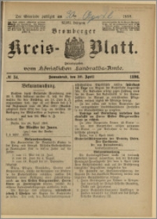 Bromberger Kreis-Blatt, 1898, nr 34