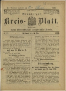 Bromberger Kreis-Blatt, 1898, nr 37
