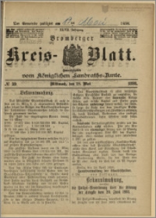 Bromberger Kreis-Blatt, 1898, nr 39