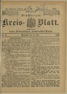 Bromberger Kreis-Blatt, 1898, nr 47