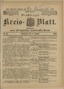 Bromberger Kreis-Blatt, 1898, nr 63