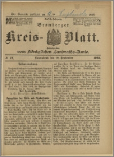 Bromberger Kreis-Blatt, 1898, nr 72