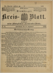 Bromberger Kreis-Blatt, 1898, nr 74