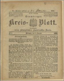 Bromberger Kreis-Blatt, 1899, nr 1