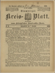 Bromberger Kreis-Blatt, 1899, nr 2