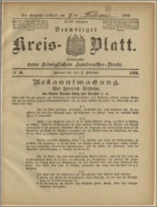 Bromberger Kreis-Blatt, 1899, nr 10