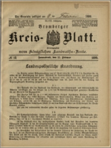 Bromberger Kreis-Blatt, 1899, nr 12