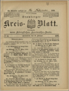 Bromberger Kreis-Blatt, 1899, nr 14