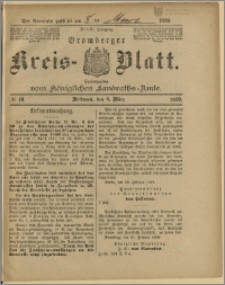 Bromberger Kreis-Blatt, 1899, nr 19