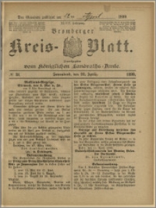 Bromberger Kreis-Blatt, 1899, nr 31