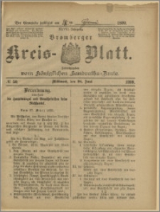 Bromberger Kreis-Blatt, 1899, nr 50