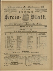 Bromberger Kreis-Blatt, 1899, nr 54
