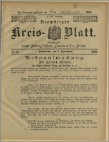Bromberger Kreis-Blatt, 1899, nr 71