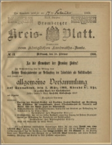 Bromberger Kreis-Blatt, 1900, nr 13