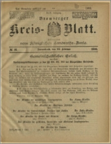 Bromberger Kreis-Blatt, 1900, nr 16