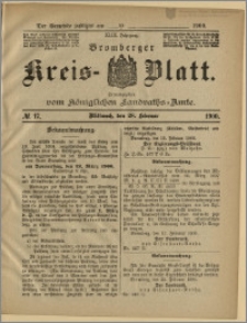 Bromberger Kreis-Blatt, 1900, nr 17
